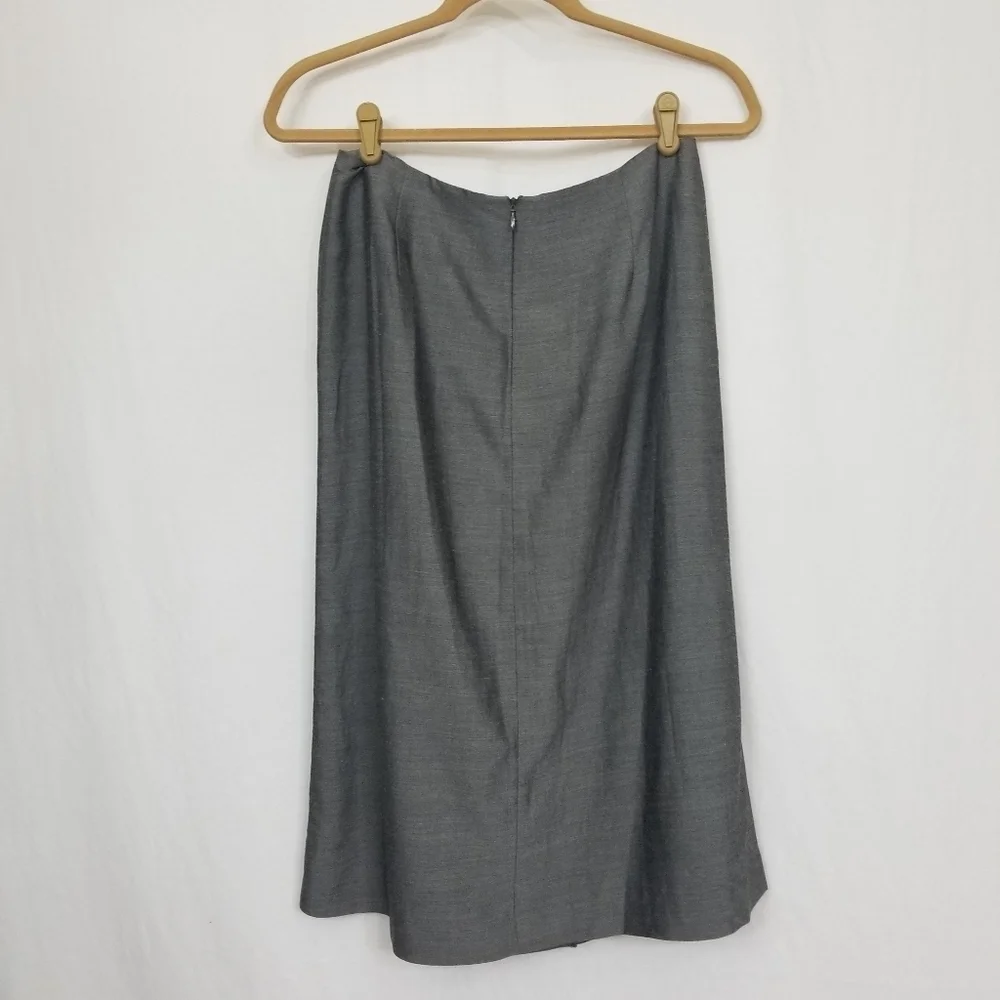 Juliana Collecione Woo/Mohair blend skirt